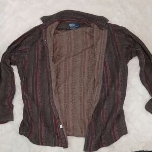 Ralph Lauren PoloMen's Brown and Red Jacket